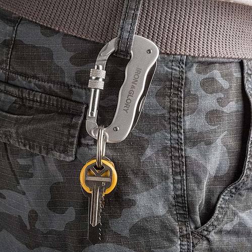 Deluxe Carabiner with 3-In-1 Multi-Tool