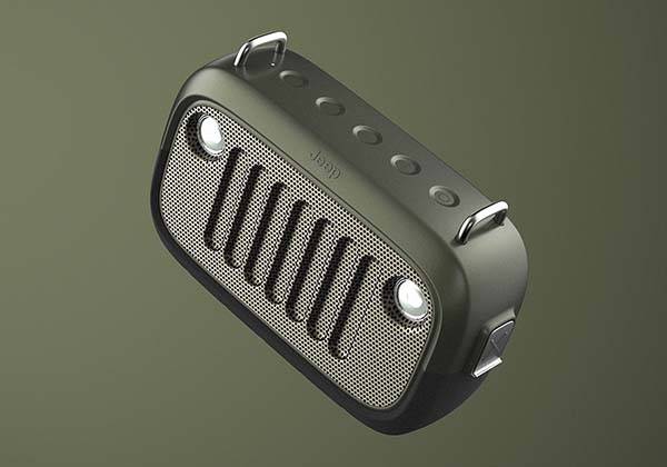 The Concept Outdoor Bluetooth Speaker Inspired Jeep