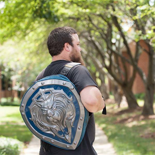 Warcraft Alliance Shield Shaped Backpack