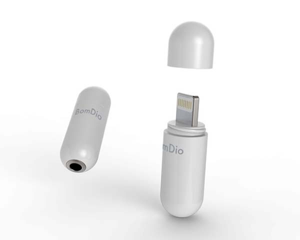 BomDio HUST Lightning to 3.5mm Converter for iPhone 7