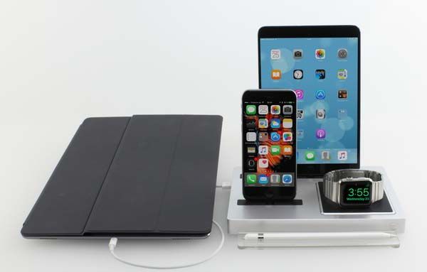 Evolus 3 Aluminum Charging Station For Iphone Ipad And Apple