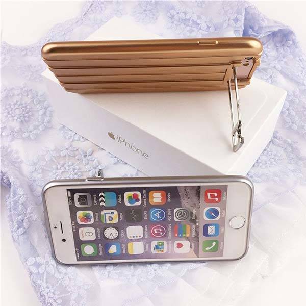 Luggage iPhone 6s Case with Retractable Stand