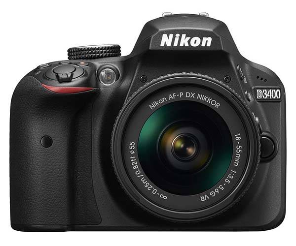 Nikon D3400 Entry-Level DSLR Camera with SnapBridge
