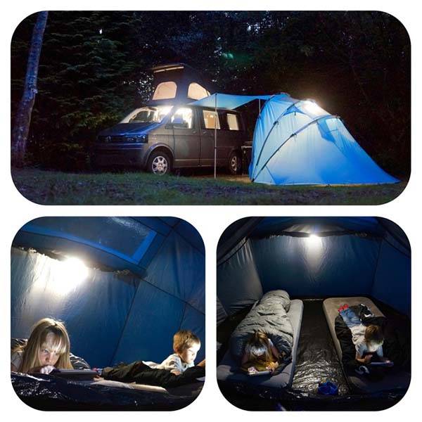 sheltaPod Campervan Awning Acts as Camping Tent