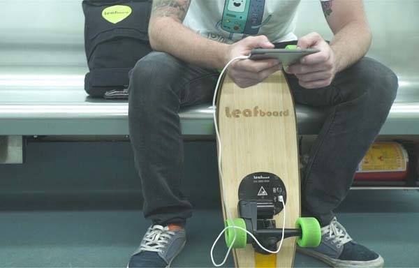 Leafboard Lightweight and Compact Electric Skateboard
