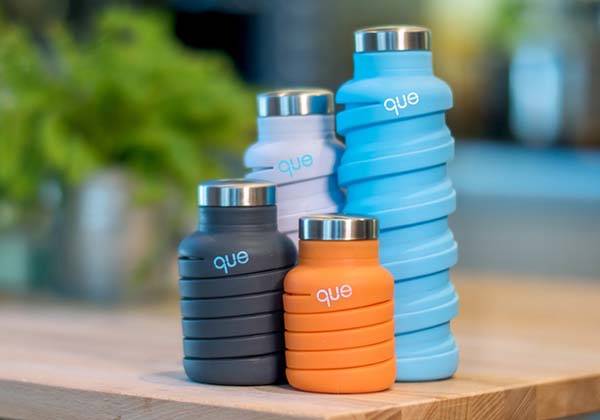 The Que Fashionable And Collapsible Water Bottle Gadgetsin