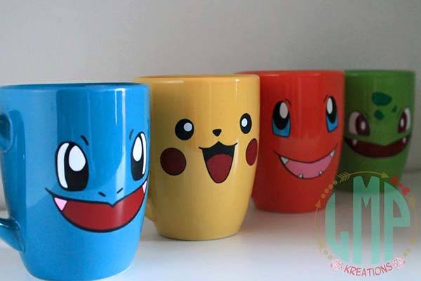 Handmade Pokemon Coffee Mug