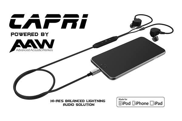 Capri Audiophile Digital Lightning Earbuds