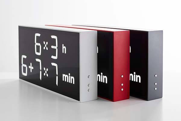 The Albert Wall Clock Displays Time with Calculations