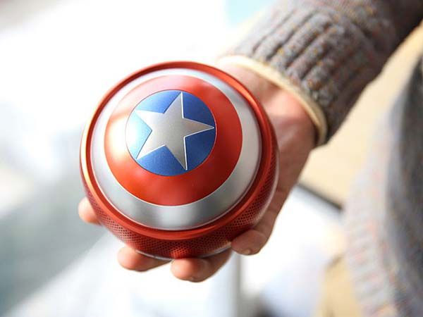 Captain America Shield Portable Bluetooth Speaker