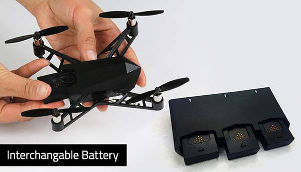 Kudrone Palm Sized 4K Camera Drone with Auto Follow