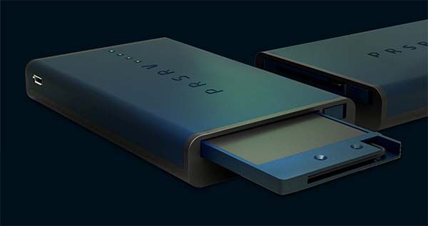 PRSRV Power Bank with Ejectable Backup Battery