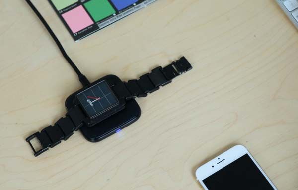 Uvolt Solar Watch with Removable Power Bank