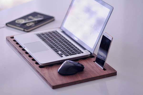 Handmade Customizable Wooden Lap Desk
