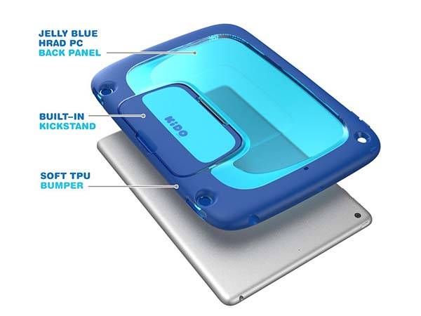 The iPad 9.7-Inch Case for Kids with Stand and Detachable Shoulder Strap