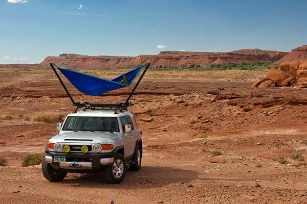 Roof Top Hammock Stand for Vehicles