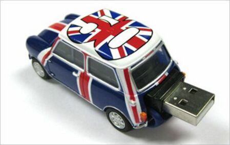 Mini Cooper USB Drive for Celebration of Mini 50th