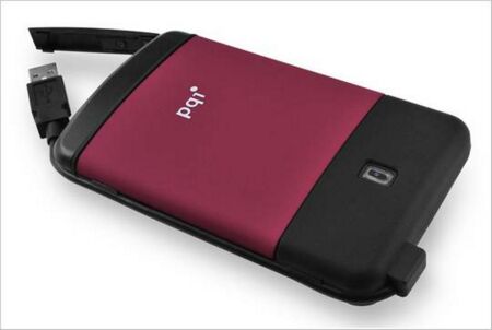 PQI H560 Ultra Shock Proof Portable Hard Drive, Protect Important Data