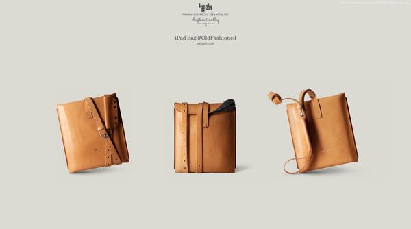 Hard Graft OldFashioned Leather iPad Bag | Gadgetsin