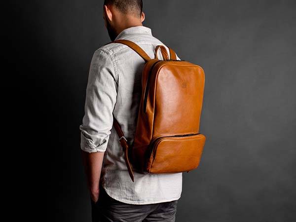 Handmade Urban Styled Leather Backpack | Gadgetsin