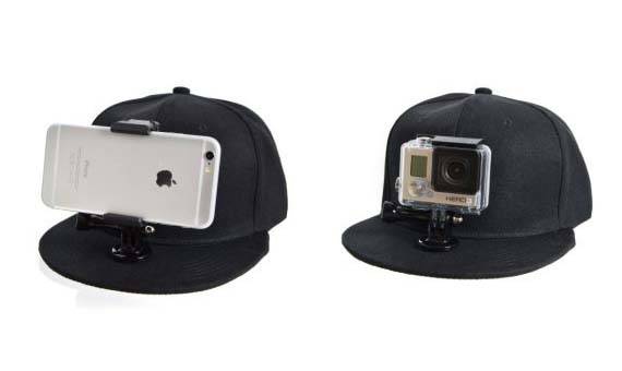 Smabow Baseball Cap with Camera Smartphone Mounts | Gadgetsin