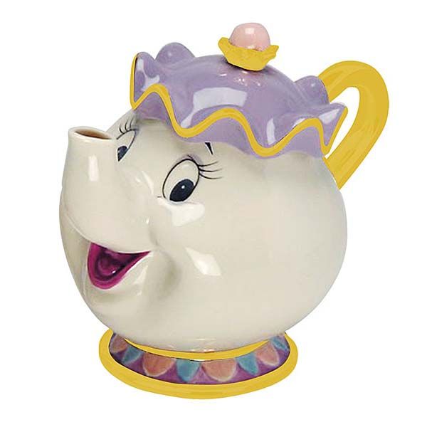 Beauty and the Beast Mrs. Potts Ceramic Teapot | Gadgetsin